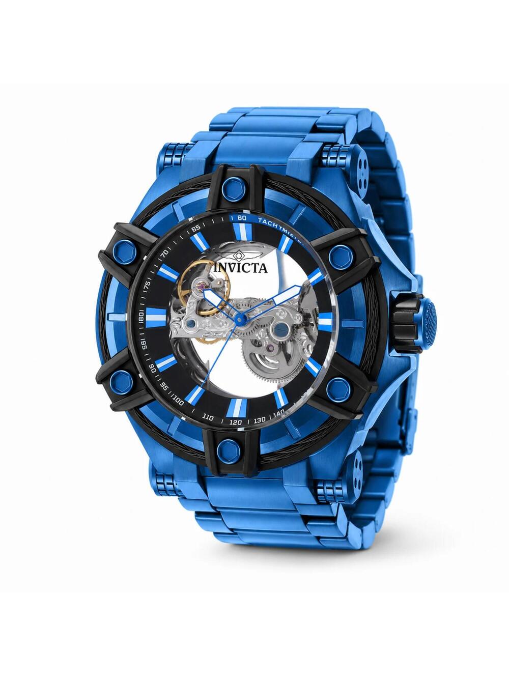 Invicta Bolt Phantom Automatic Men's Watch - 52mm, Blue (50786)